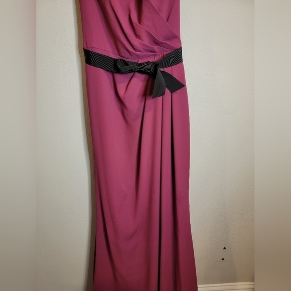 White by Vera Wang Long Mulberry‎ Evening Gown size 0 - Picture 6 of 8